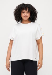 Tommy Hilfiger Curve - T-shirt z nadrukiem