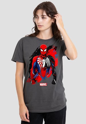 SPIDERMAN GAMERVERSE SYMBIOTE - Print T-shirt - anthracite