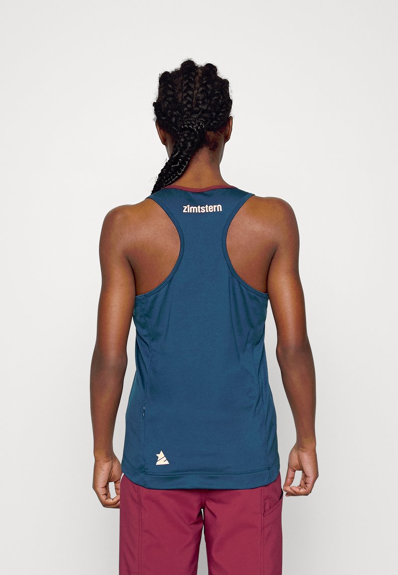 Damen Sportbekleidung | Zimtstern PUREFLOWZ TANK Sport T-shirt french navy/windsor wine/dunkelblau - PR80512 Damen Sportbekleidung | Zimtstern PUREFLOWZ TANK Sport T-shirt french navy/windsor wine/dunkelblau - PR80512