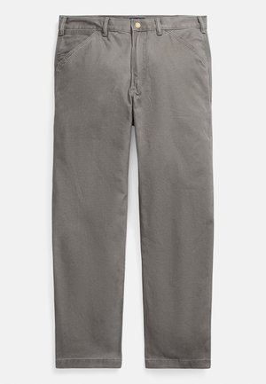 POLO DUNGAREE FIT CANVAS CARPENTER PANT - Παντελόνι - dark metal