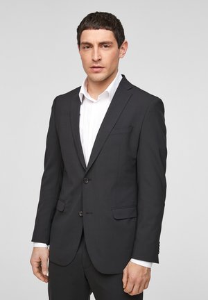 SLIM FIT - Kavaj - black