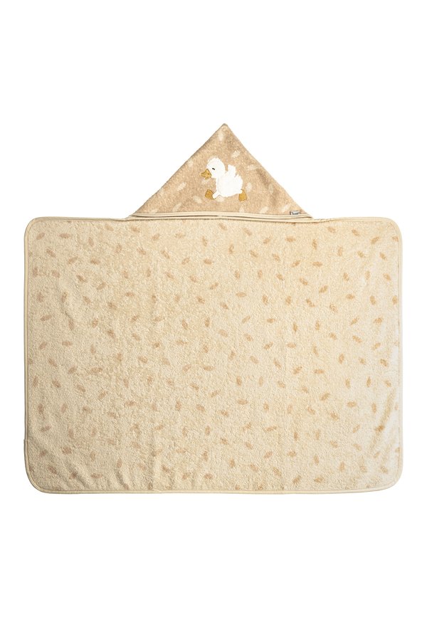 KAPUZENBADETUCH 100 X 70 CM EDDA - Badetuch - ecru