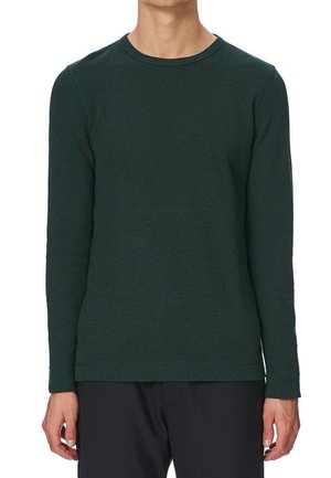 Long sleeved top - dark green
