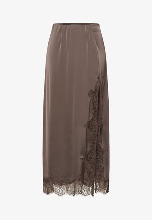 Gestuz, LAVENDER - Jupe longue - dusty lavender