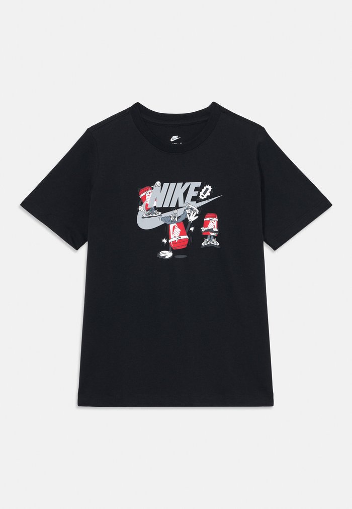 Nike TEE BOXY BREAK DANCE UNISEX - Camiseta estampada - black