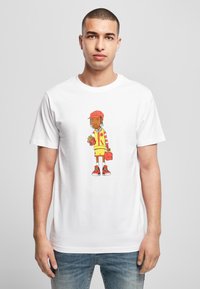 Mister Tee EMPLOYEE - T-shirts print - white