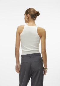 Vero Moda 2PACK  RUNDHALS OHNE ÄRMEL - Top - grau weiß