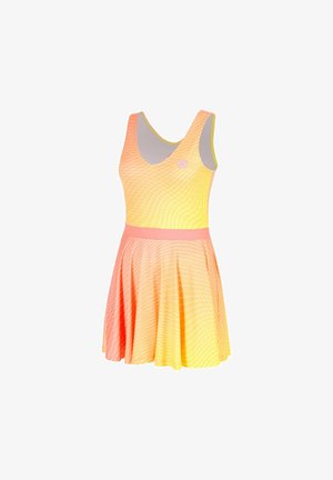 BIDI BADU, KLEID KLEID W - Vestido de deporte - candle light peachl logo white