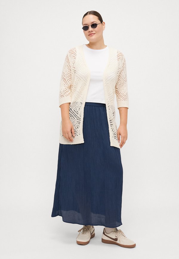 CARWISTY 3/4 OPEN CARDIGAN - Cardigan - ecru2