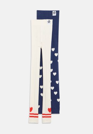 HEARTS 2 PACK - Tajice-čarape - multi-coloured