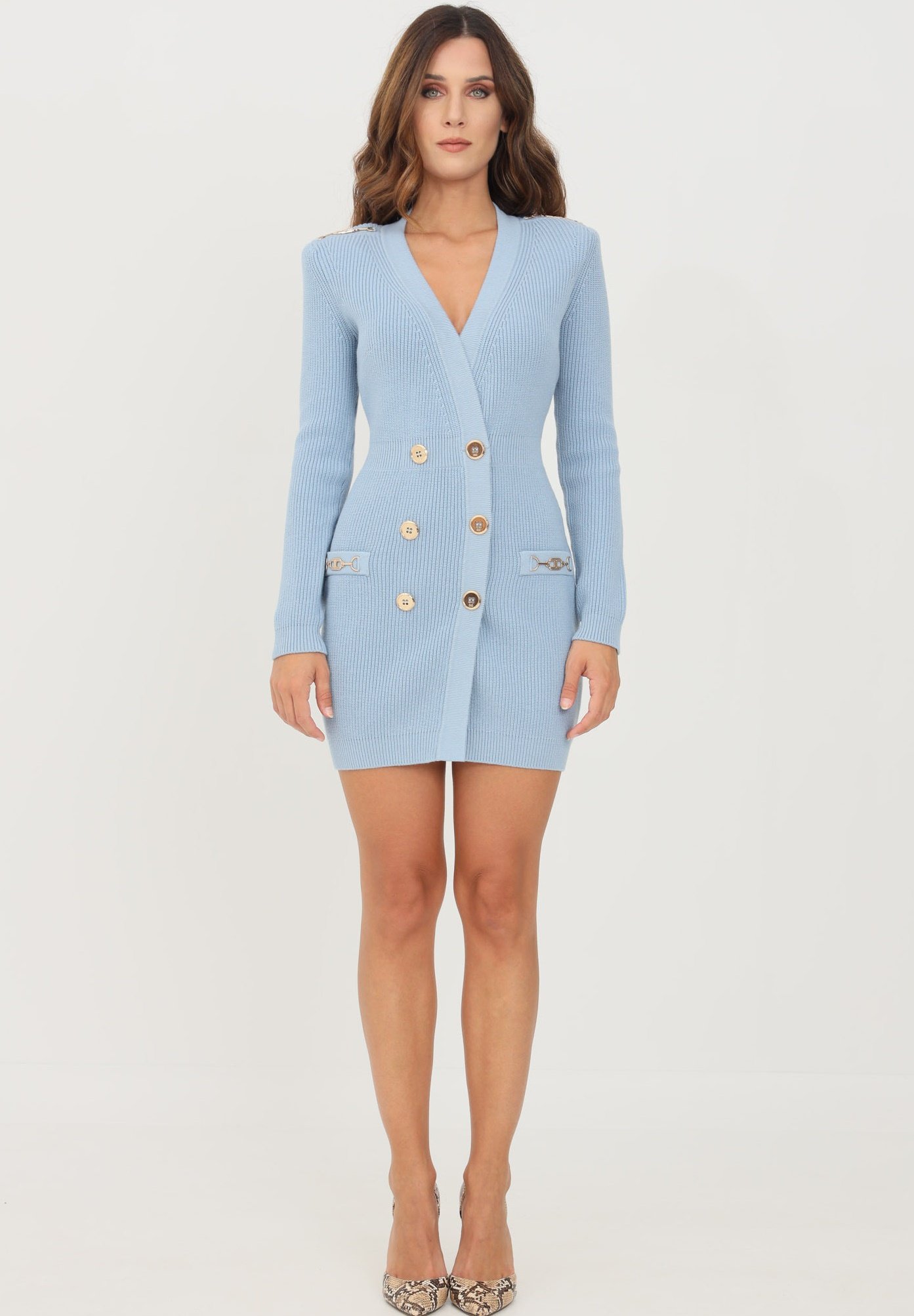 tubino celeste elisabetta franchi