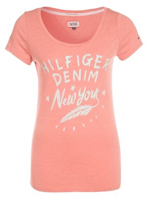 T-shirt imprimé - orange