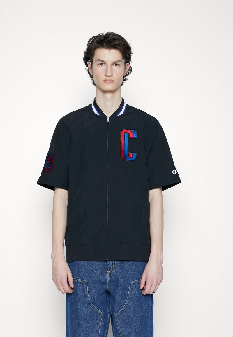 Champion Rochester FULL ZIP - Lehká bunda - black/red