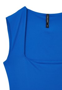 Calliope SCOLLO QUADRATO - Top - blu