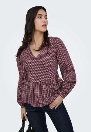 VILDA  - Bluse - cabernet