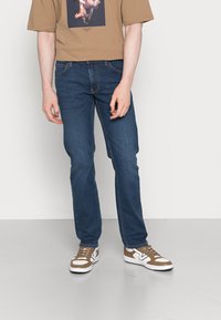 Lee DAREN ZIP FLY - Calças de ganga de perna direita - dark worn