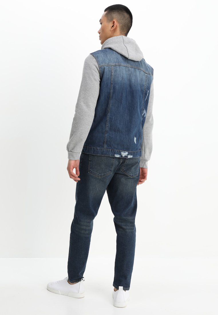 Brave Soul Denim jacket - blue denim 