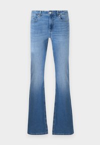 ONLBLUSH - Flared jeans - medium blue denim