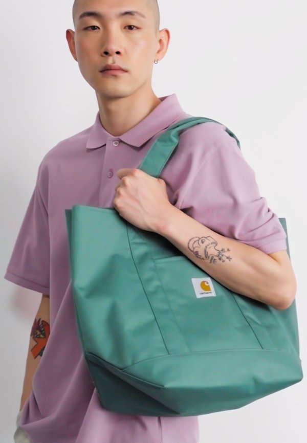 JAKOB TOTE UNISEX - Tote bag - silver pine2