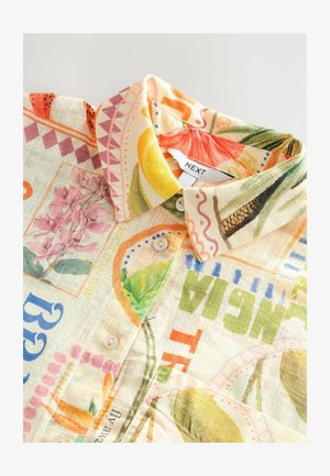 Next LOOSE FIT - Hemdbluse - multicoloured postcard print