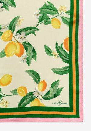 Love & Roses MULTIWAY - Scarf - lemon yellow