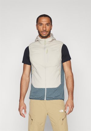 ODLO VEST INSULATED ASCENT HYBRID - Waistcoat - silver cloud/dark slate