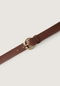 TOM TAILOR MIT RUNDER DORNSCHLIESSE - Cintura - medium brown
