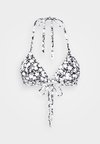 Haut de bikini - black/white