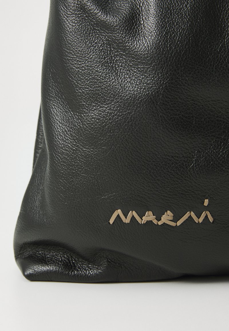 Marni DRAWSTRING MEDIUM UNISEX - Sac bandoulière - black