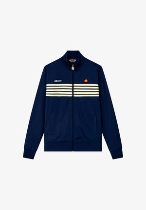 Ellesse, Bluză de molton cu fermoar - dunkelblau