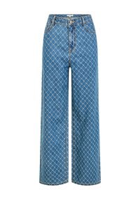 PSTEL - Wide Leg - denim stone