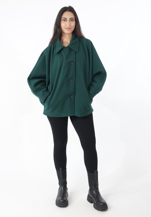 Abrigo corto - dunkelgrün