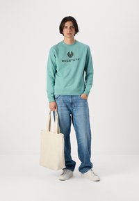 Belstaff SIGNATURE CREW NECK - Sudadera - oil blue