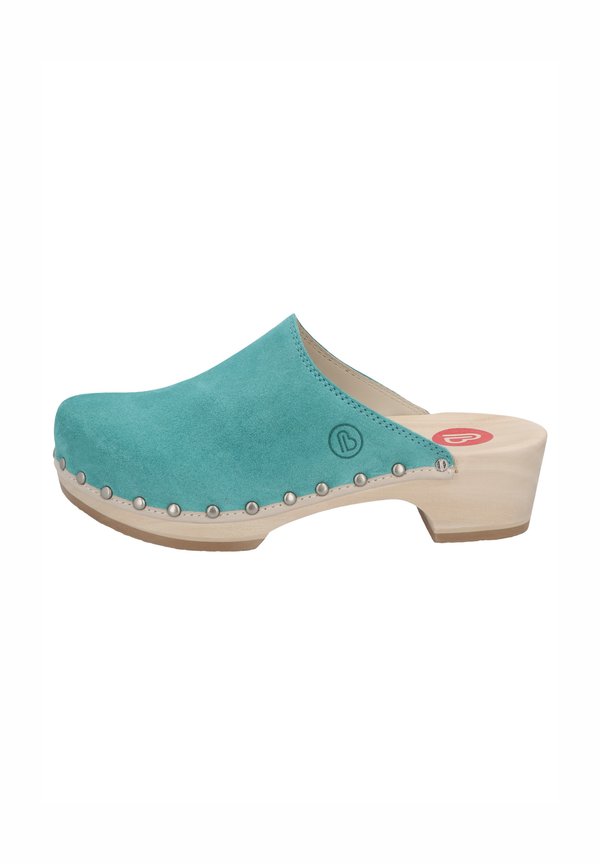 Clogs - türkis