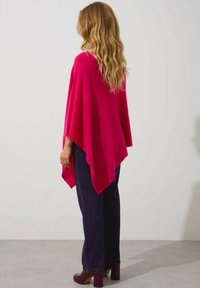 Authentic Cashmere CARRA - Poncho - fuchsia