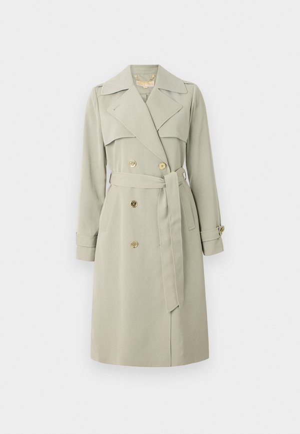 DRAPEY - Trenchcoat - dusty sage2