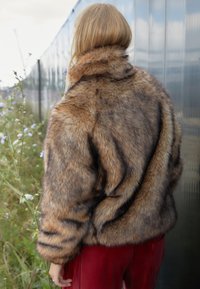 iets frans... WADE ZIP THRU UNISEX - Casaco de inverno - brown
