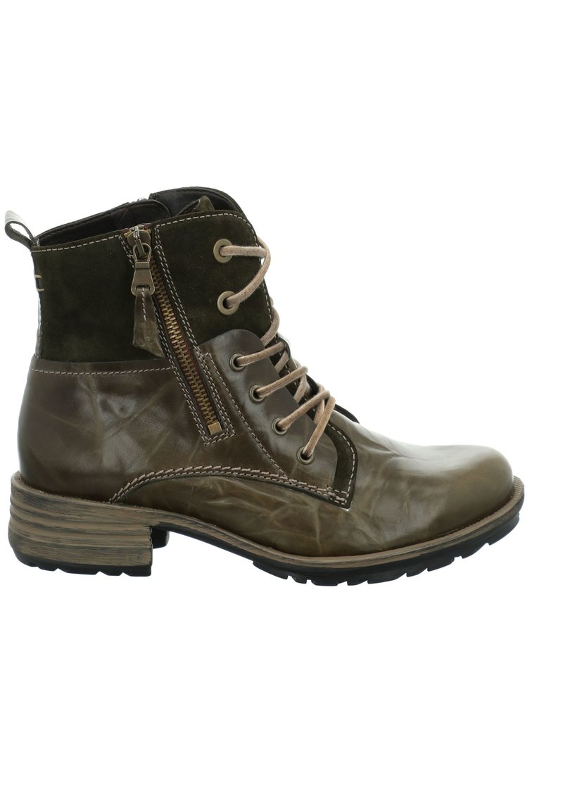 Damen Ankle Boots | Josef Seibel Schnürstiefelette bosco/grün - MO23351 Damen Ankle Boots | Josef Seibel Schnürstiefelette bosco/grün - MO23351