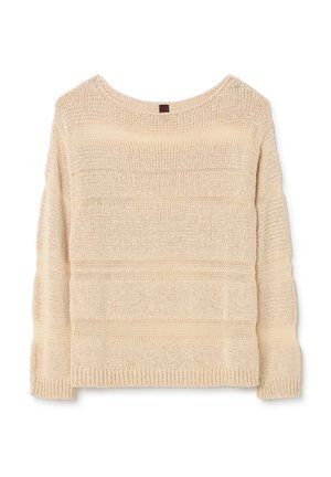 Stefanel Strickpullover - natural