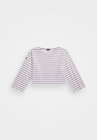 STRIPED BOATNECK MARINER T-SHIRT - T-shirt à manches longues - sky lavender/deckwash white
