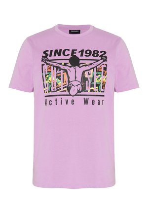 Chiemsee, MEN T-SHIRT, REGULAR FIT - T-Shirt print - orchid