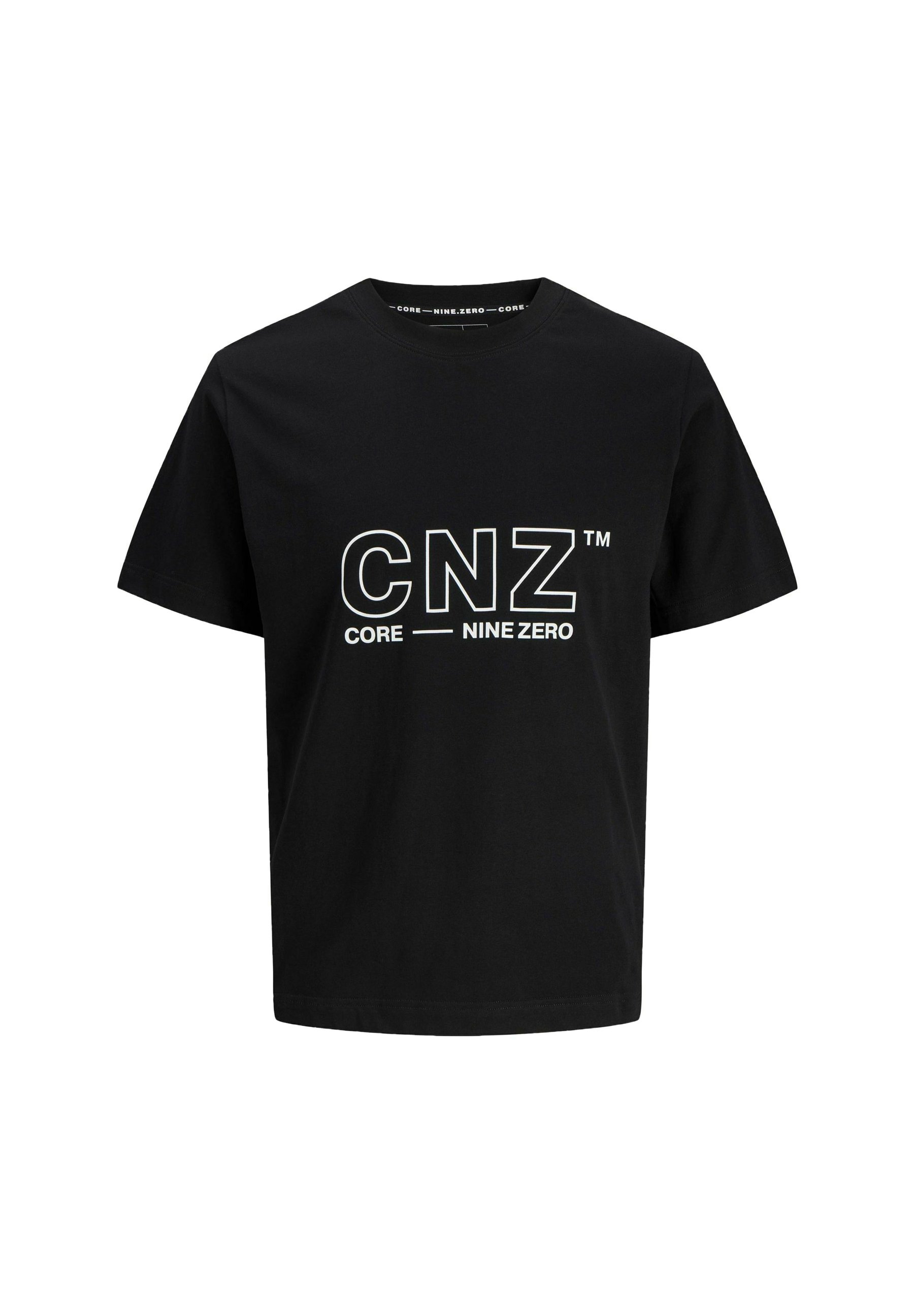 Jack & Jones T- - Print T-shirt - black - Zalando.ie