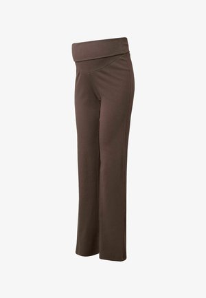 Next, MATERNITY FLARE LEGGINGS - Leggings - Trousers - chocolate brown