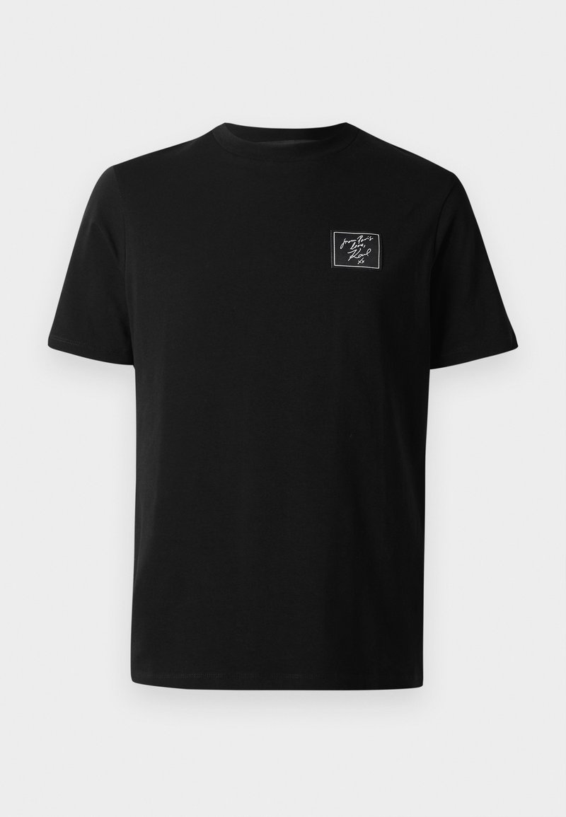Karl Lagerfeld T-shirt print zwart