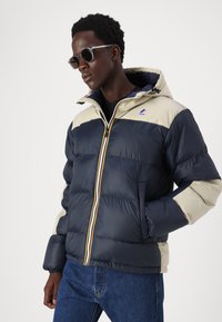 K-Way LE VRAI CLAUDE HEAVY WARM UNISEX - Žieminė striukė - blue depth/beige