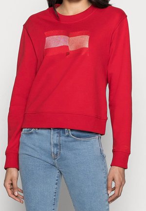 Tommy Hilfiger, Sweatshirt - red