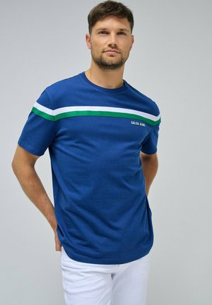 REGULAR - Camiseta estampada - blau