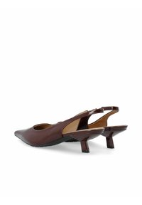 Bianco KRISTIN KITTEN SLINGBACK PATENT - Klassikalised kontsakingad - burgundy