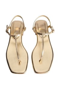 Mango Sandále - gold-coloured