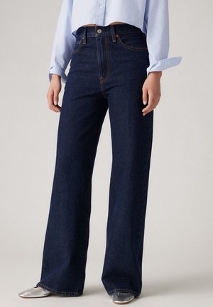 Wide Leg - dark-blue denim